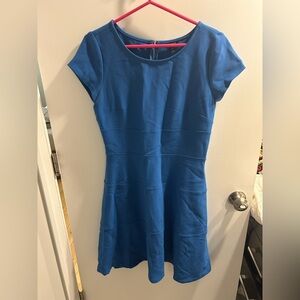 Ann Taylor Vibrant Blue Mini Dress